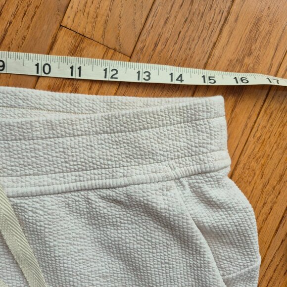 Lululemon Ribbed HR 7/8 Jogger White Opal High Rise Pockets Textured 30" - Picture 7 of 11